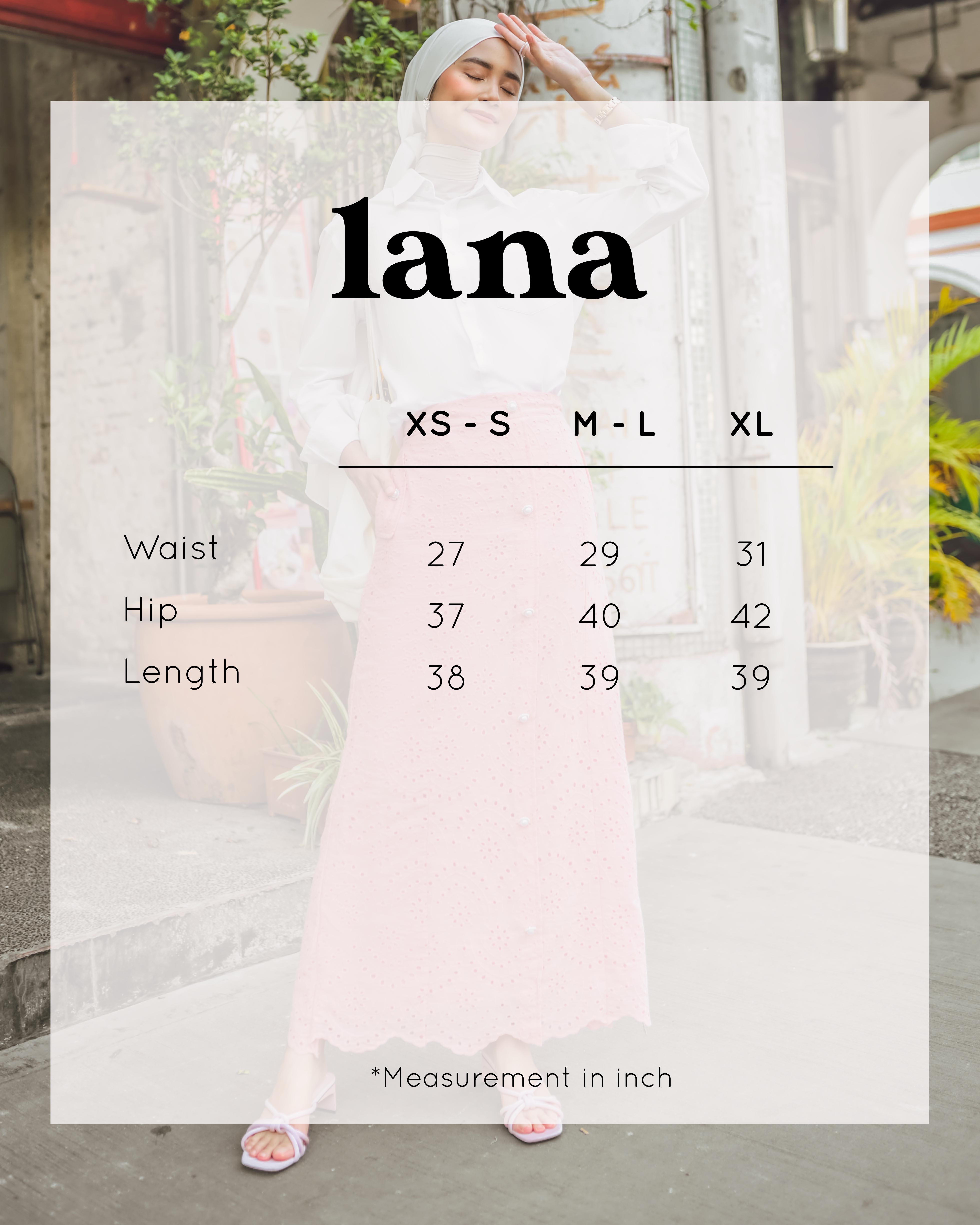LANA SKIRT IN CORAL